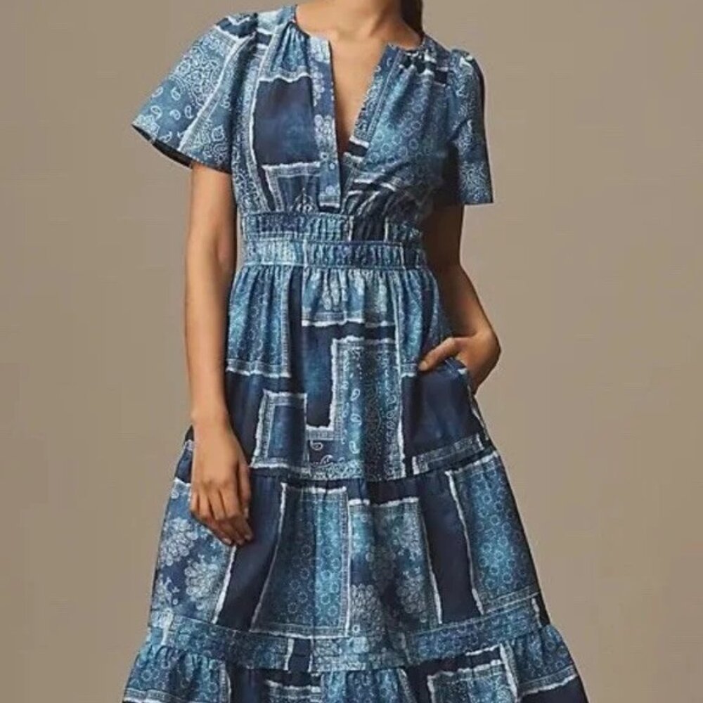The Somerset Cotton Maxi Dress by Anthropologie